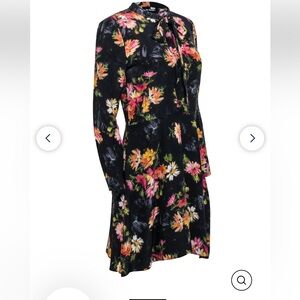 The Kooples dress. Front bow. Button up